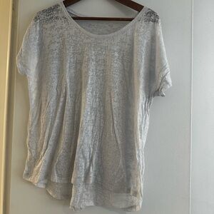 Women's White Casual Top